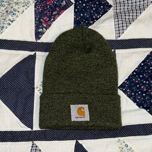 Carhartt Dark Green Knit Beanie